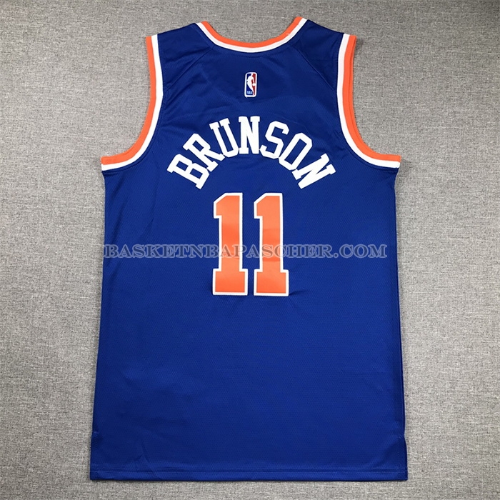 Maillot New York Knicks Jalen Brunson NO 11 Icon 2022-23 Bleu